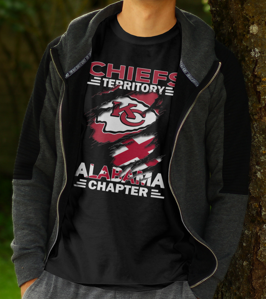Chiefs Territory Alabama Chapter KC T-Shirt