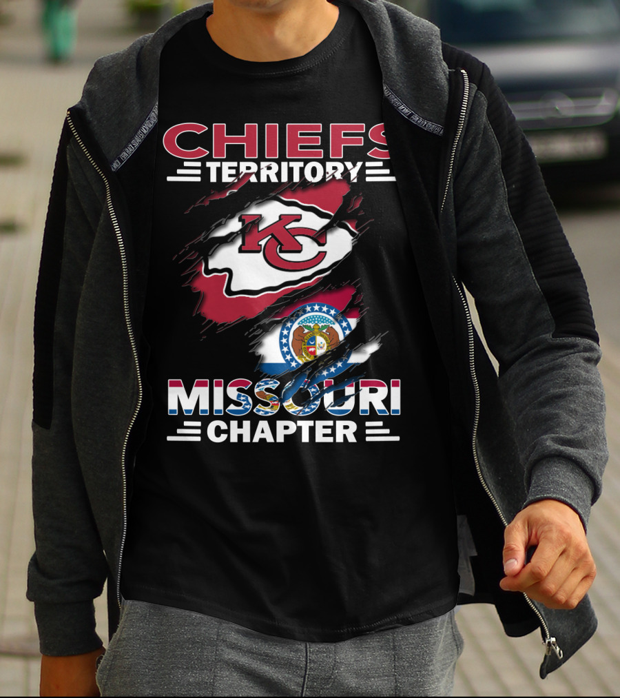CHIEFS TERRITORY KC Missouri Chapter T-Shirt