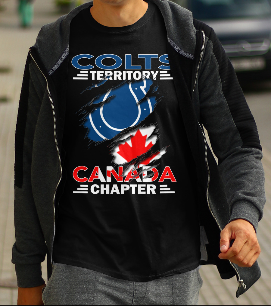 COLTS TERRITORY CANADA CHAPTER FLAG T-Shirt