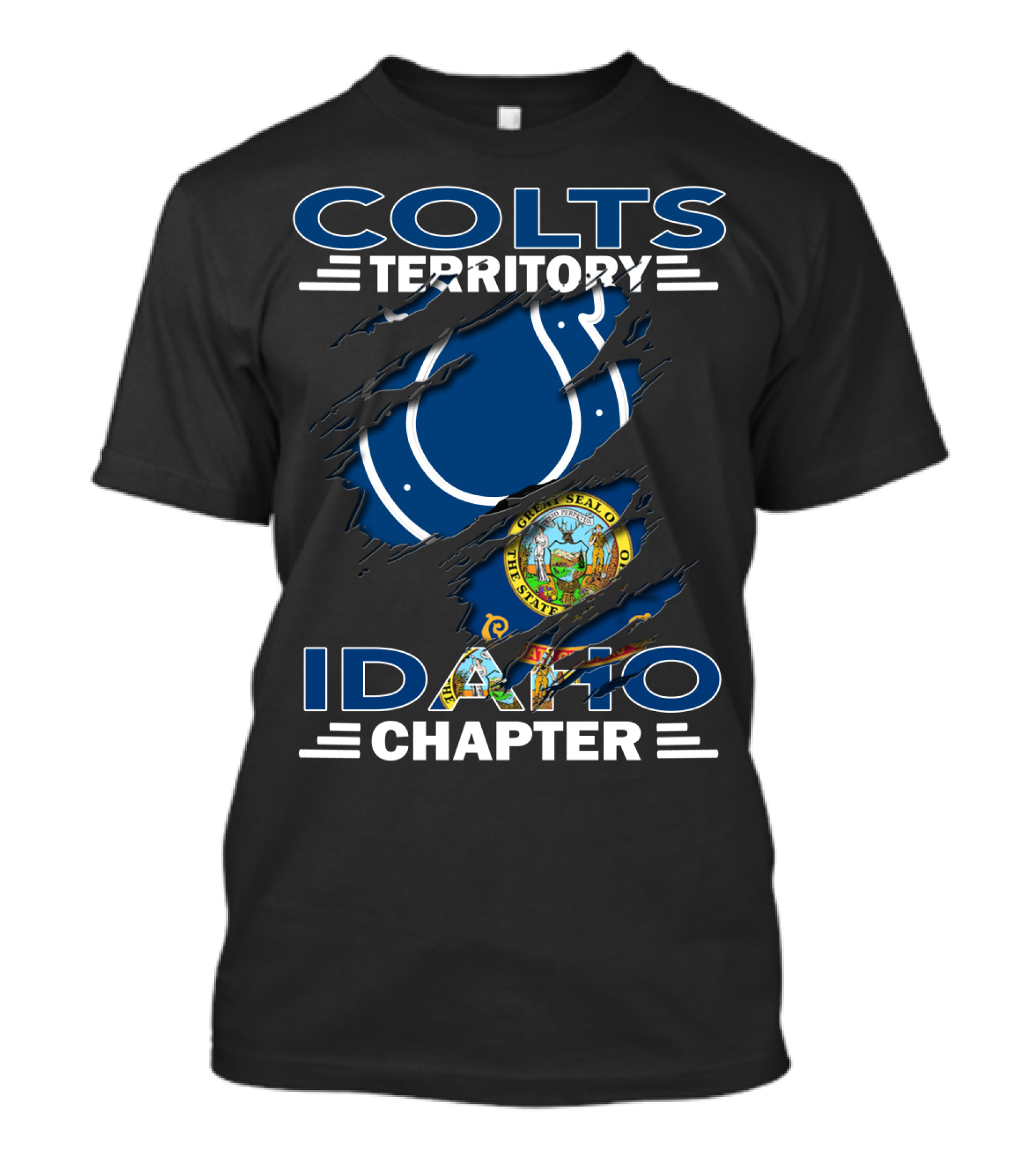 Colts Territory Idaho Chapter State Seal T-Shirt