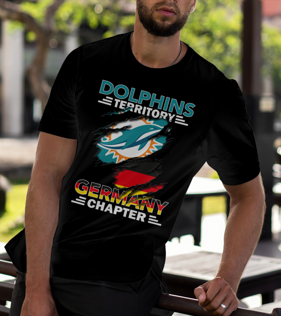 Dolphins Territory Germany Chapter Miami Dolphins T-Shirt
