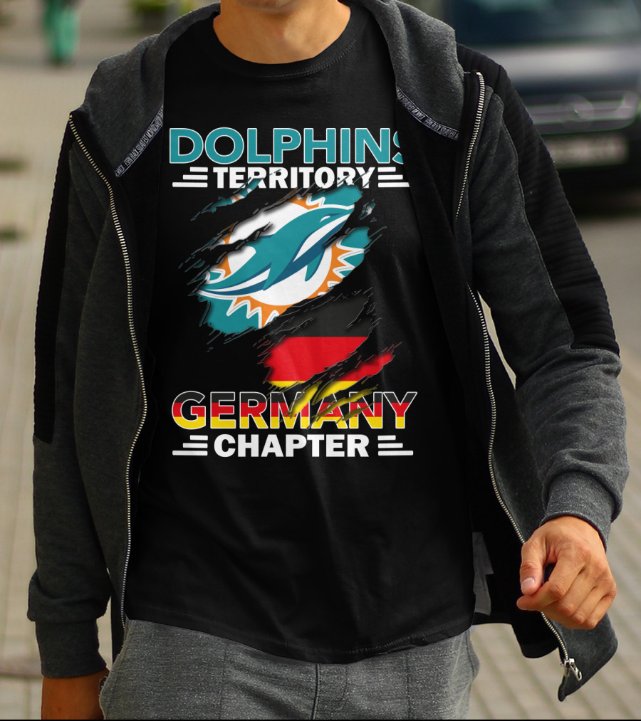 Dolphins Territory Germany Chapter Miami Dolphins T-Shirt
