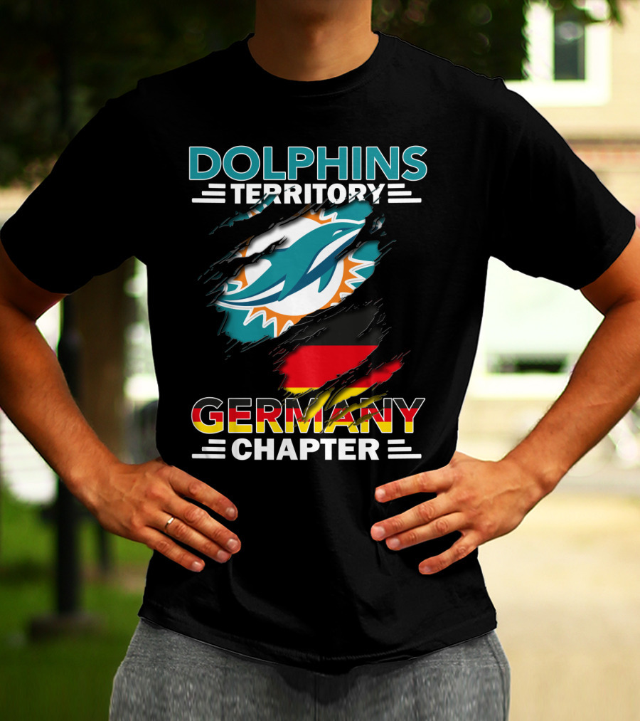 Dolphins Territory Germany Chapter Miami Dolphins T-Shirt