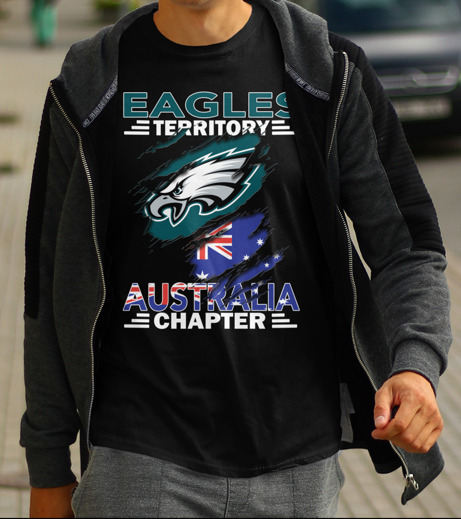 Eagles Territory Australia Chapter Flag T-Shirt