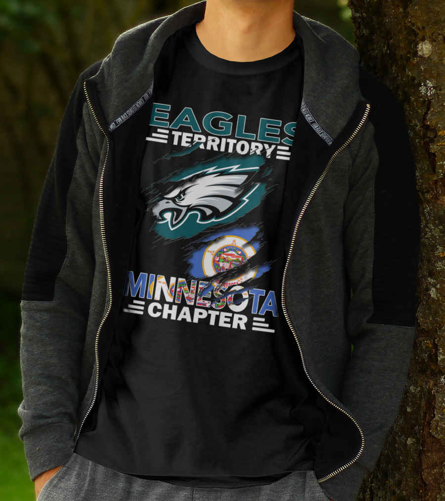 Eagles Territory Minnesota Chapter NFL Fan Club T-Shirt
