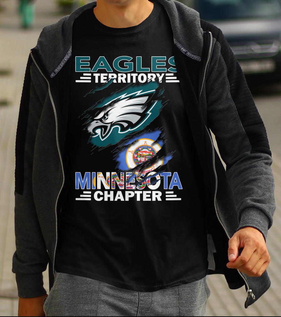 Eagles Territory Minnesota Chapter NFL Fan Club T-Shirt