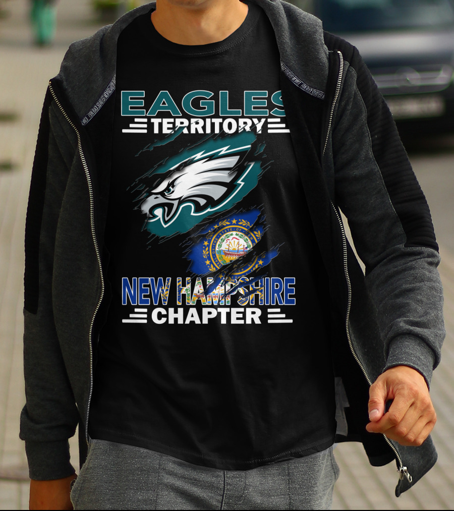 Eagles Territory New Hampshire Chapter Philadelphia Eagles T-Shirt