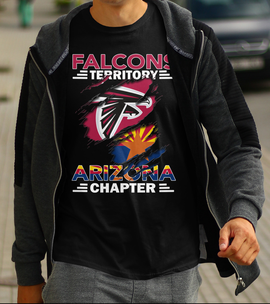 Falcons Territory Arizona Chapter Fan Group T-Shirt