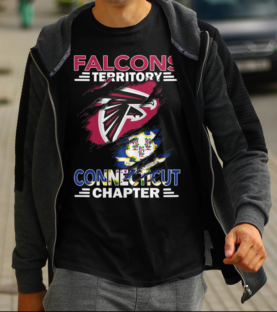 Falcons Territory Connecticut Chapter NFL Logo T-Shirt