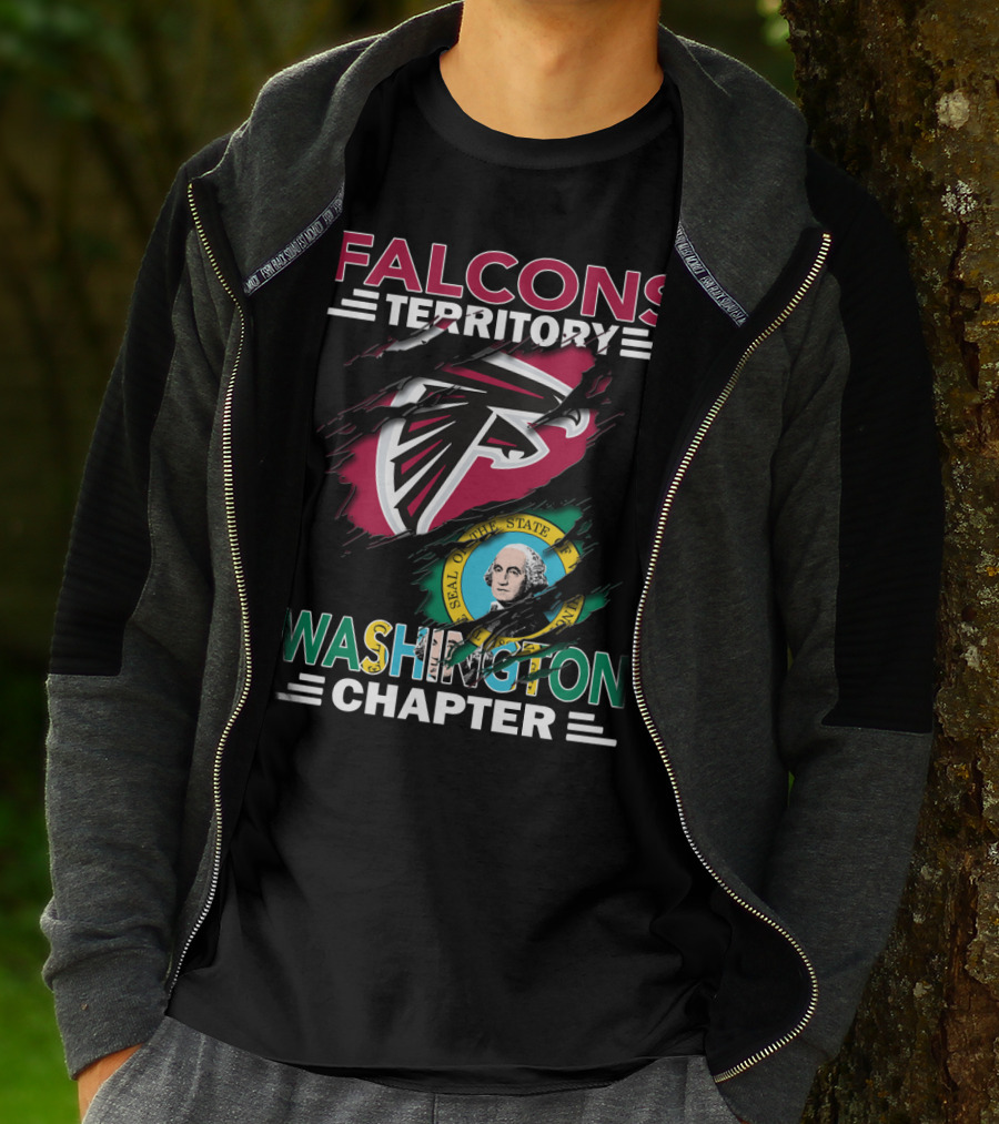 Falcons Territory Washington Chapter Seal T-Shirt