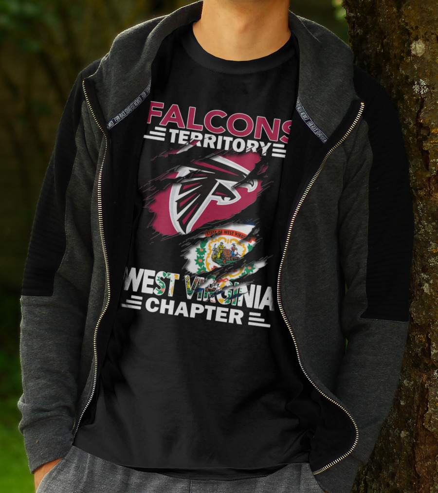 Falcons Territory West Virginia Chapter State Pride T-Shirt