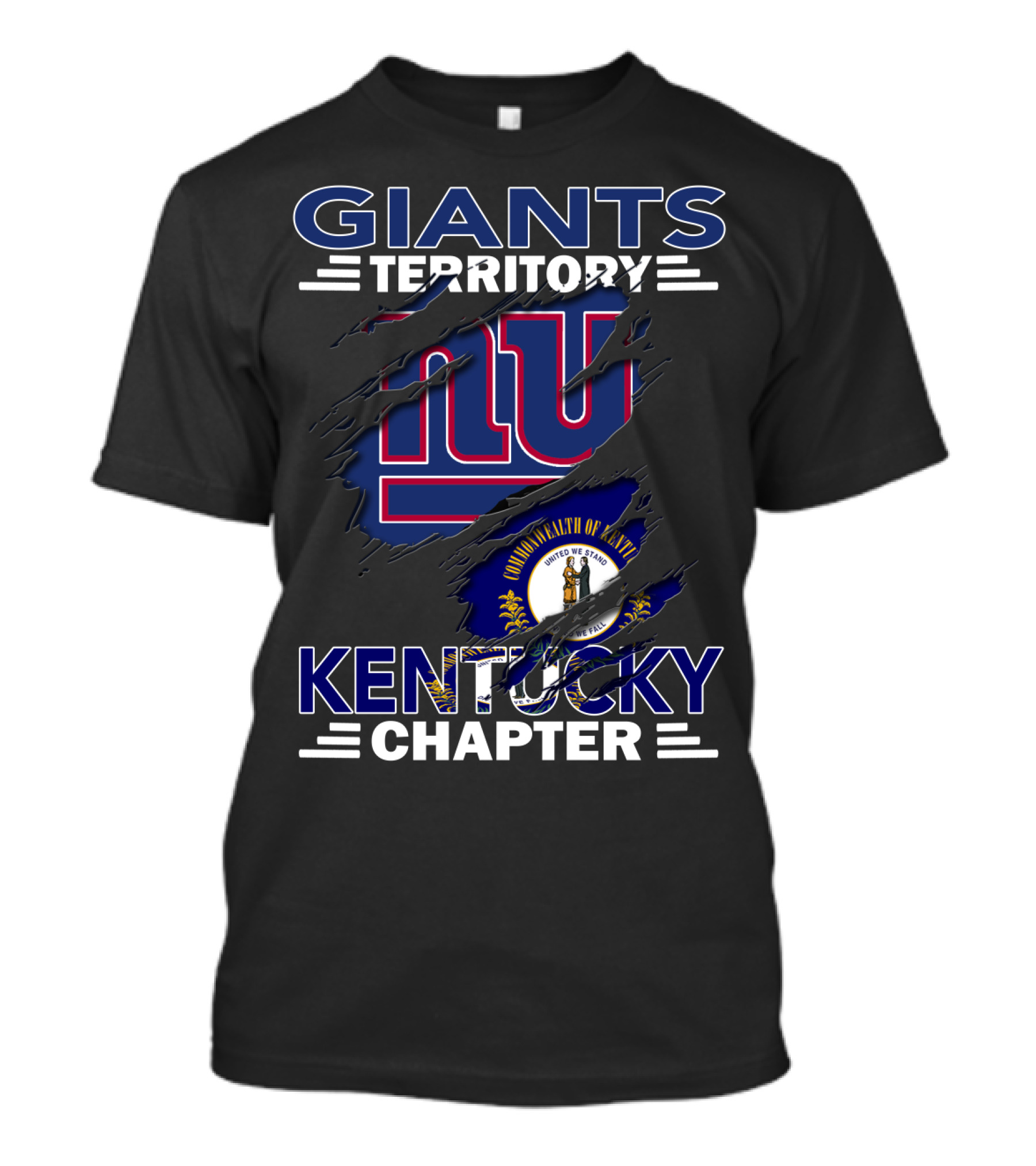 Giants Territory Kentucky Chapter Commonwealth Collaboration T-Shirt