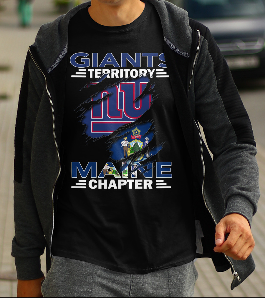 Giants Territory New York Maine Chapter T-Shirt