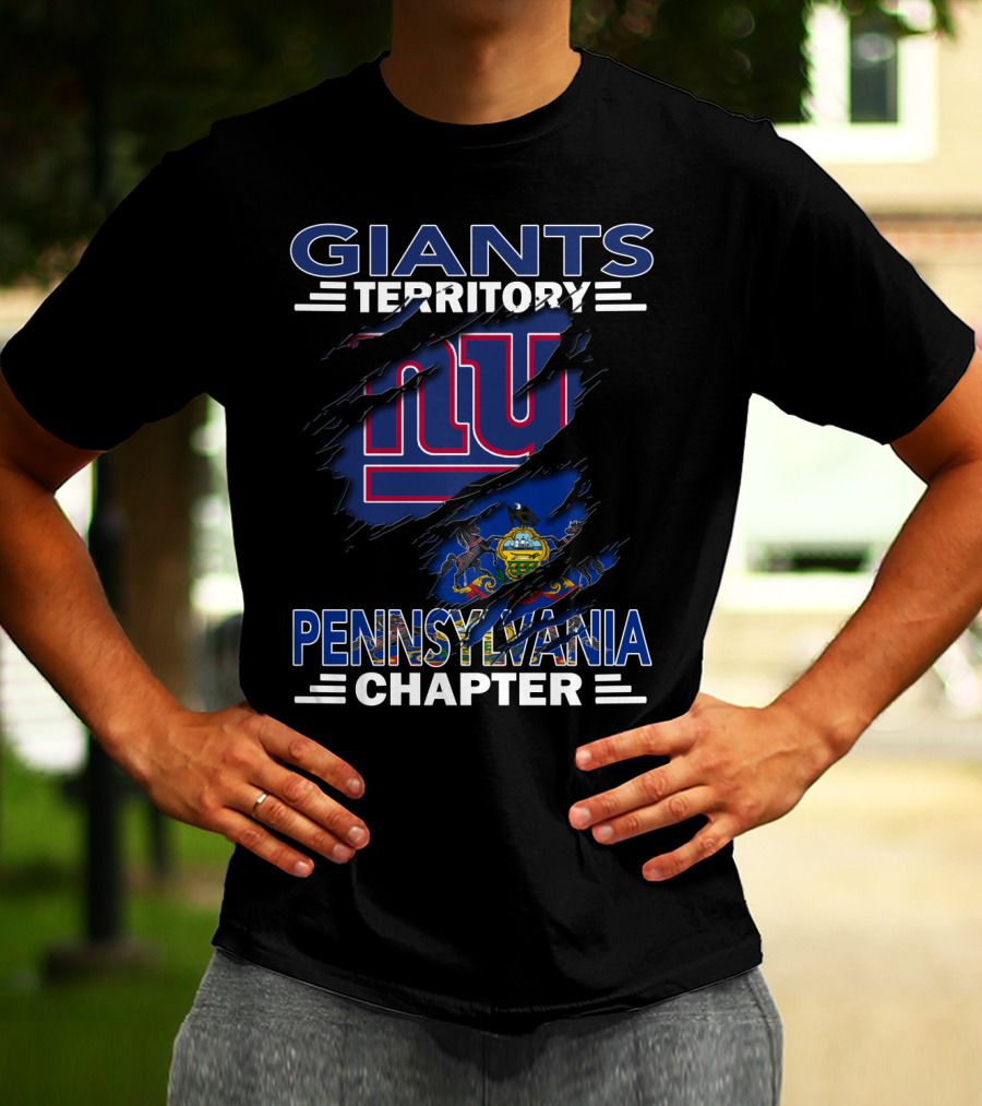 New York Giants Territory Pennsylvania Chapter T-Shirt