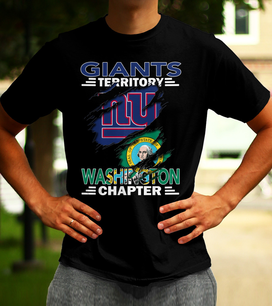 GIANTS TERRITORY WASHINGTON CHAPTER SEAL NY T-Shirt