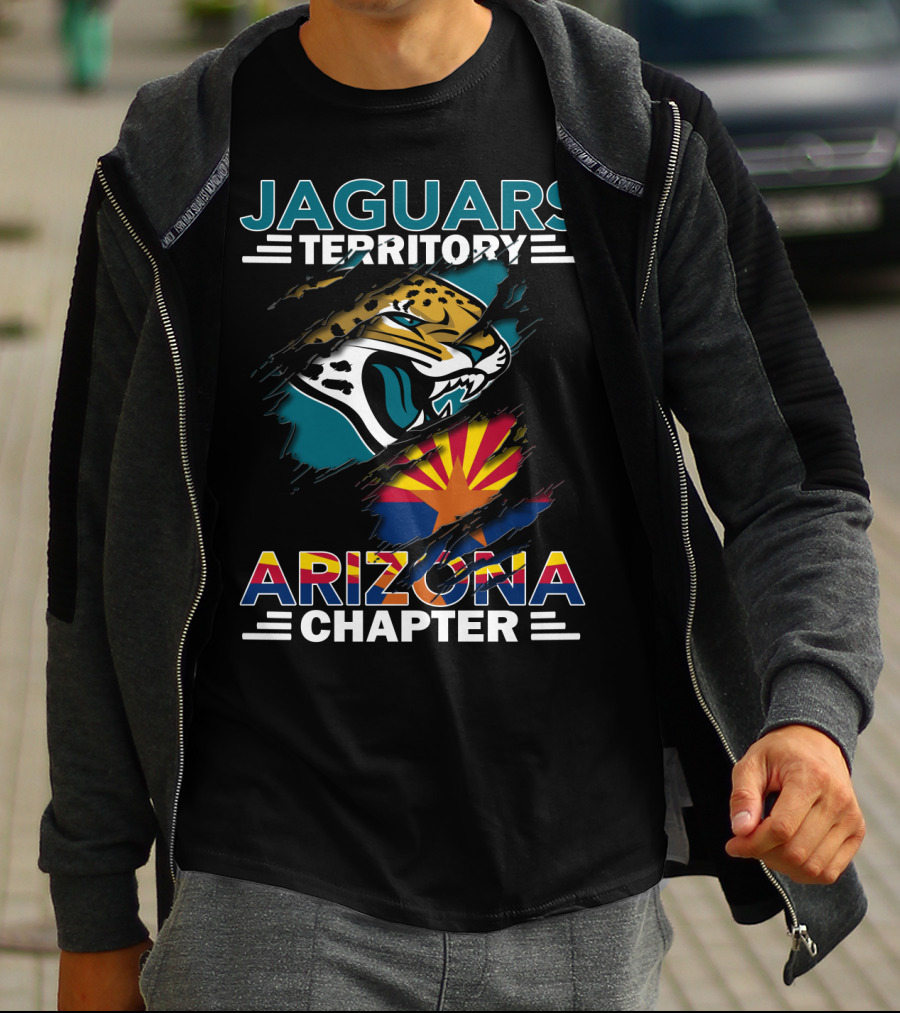 Jaguars Territory Arizona Chapter Sunburst T-Shirt
