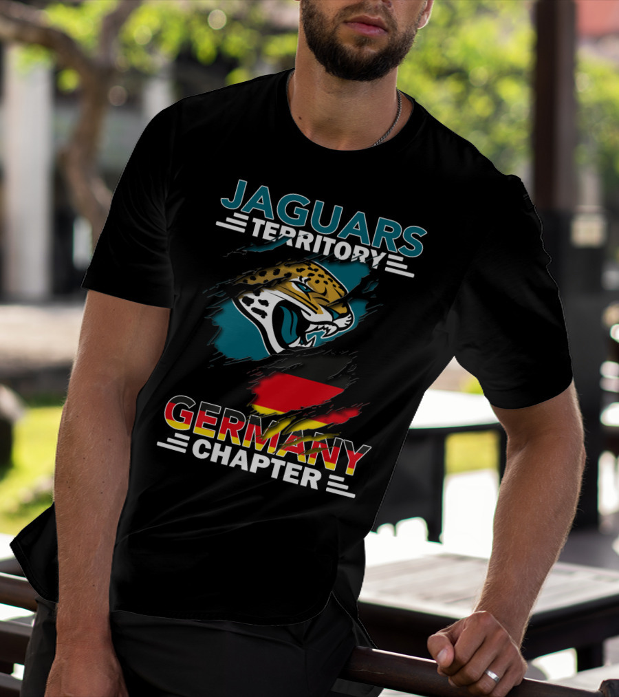 Jaguars Territory Germany Chapter Flag And Jaguar T-Shirt