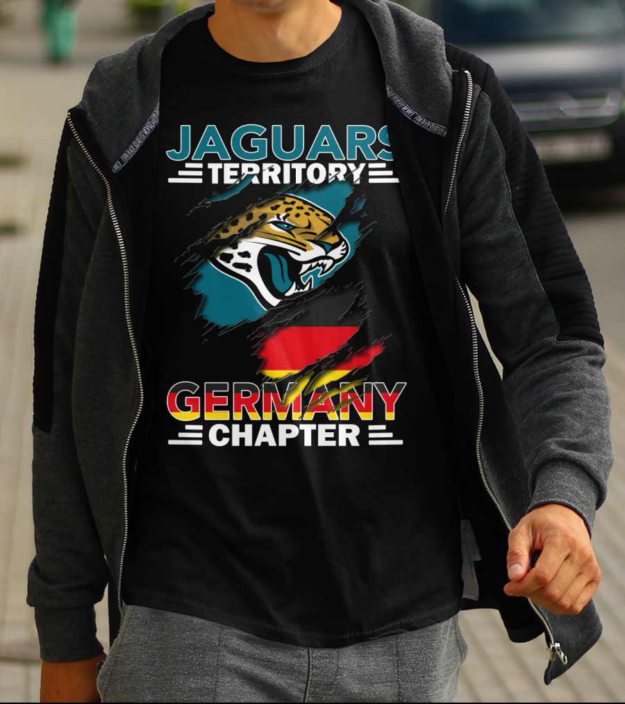 Jaguars Territory Germany Chapter Flag And Jaguar T-Shirt