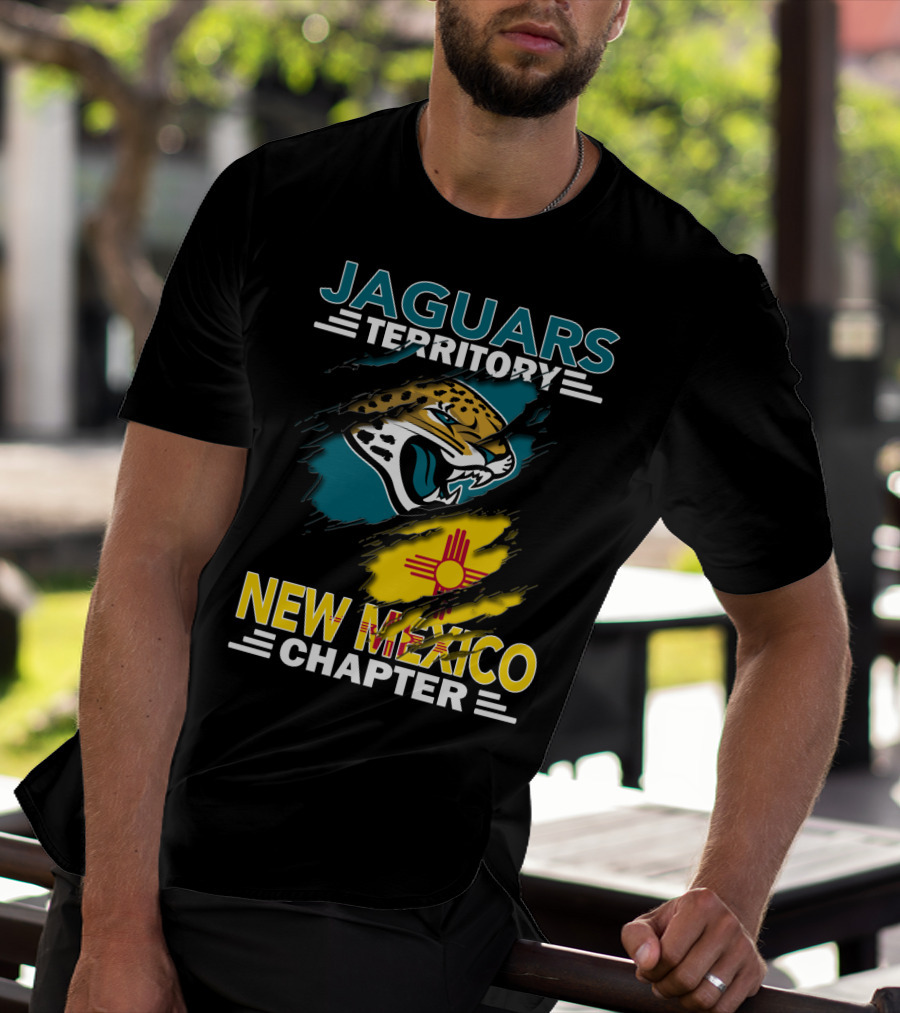 Jaguars Territory New Mexico Chapter State Pride And Team Spirit T-Shirt