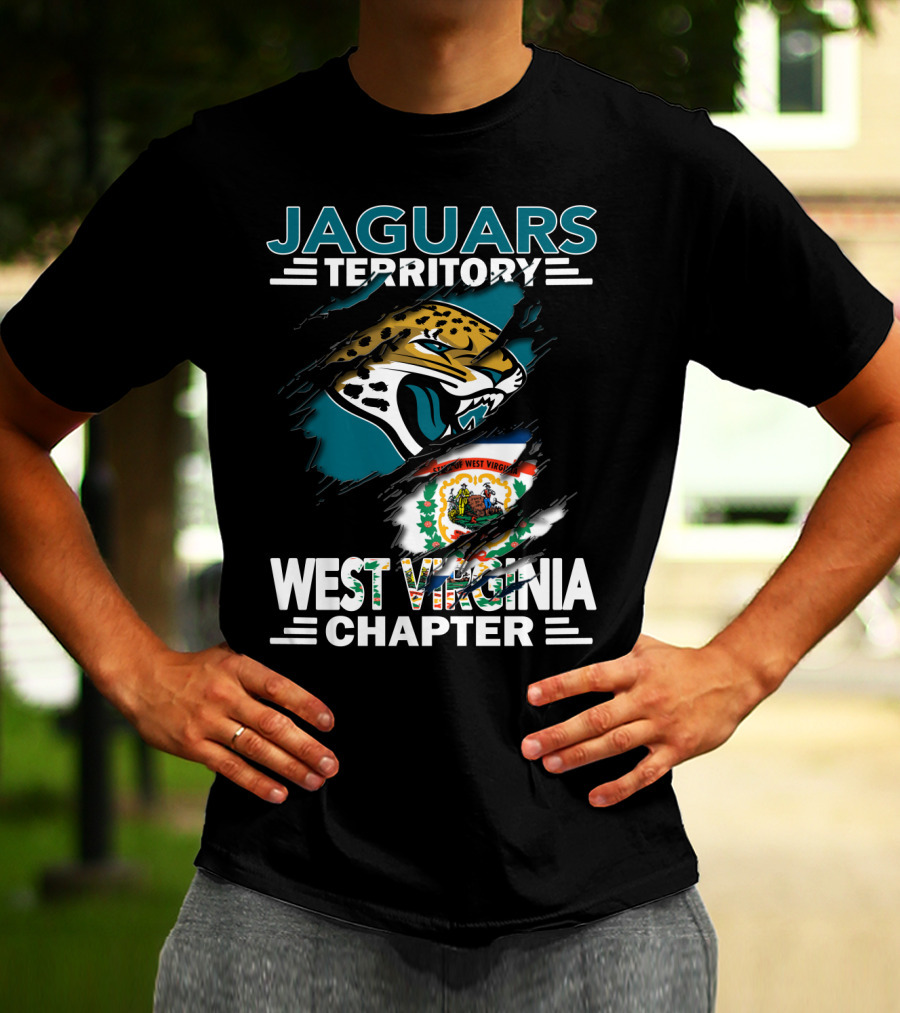 Jaguars Territory West Virginia Chapter Flag Edition T-Shirt