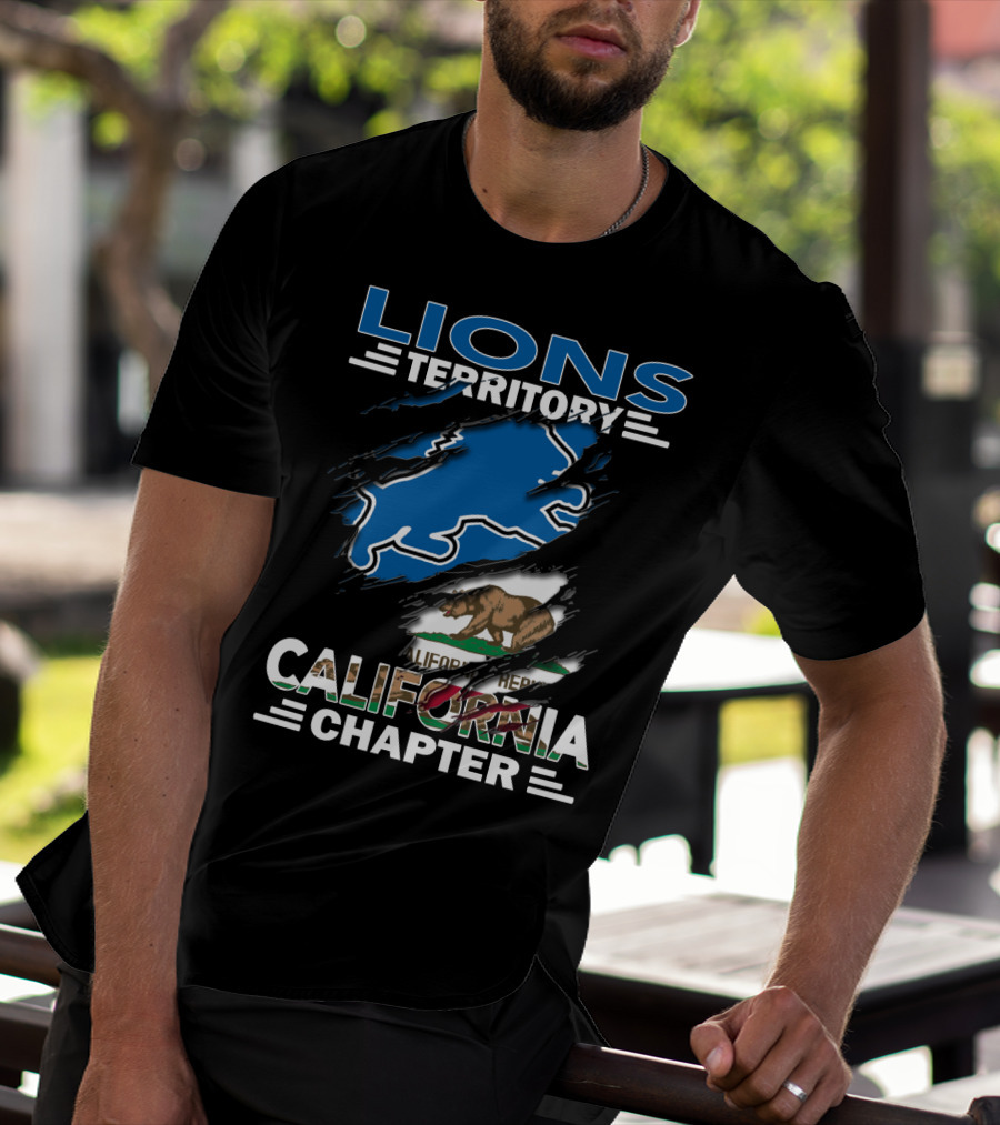 Lions Territory California Chapter California Republic T-Shirt