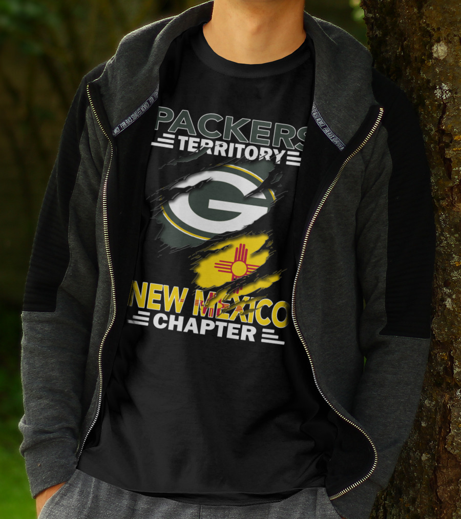 Packers Territory New Mexico Chapter G Logo And Zia T-Shirt