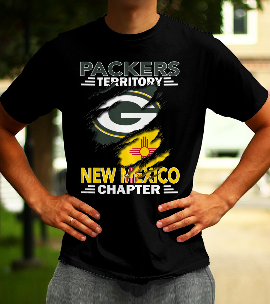 Packers Territory New Mexico Chapter G Logo And Zia T-Shirt