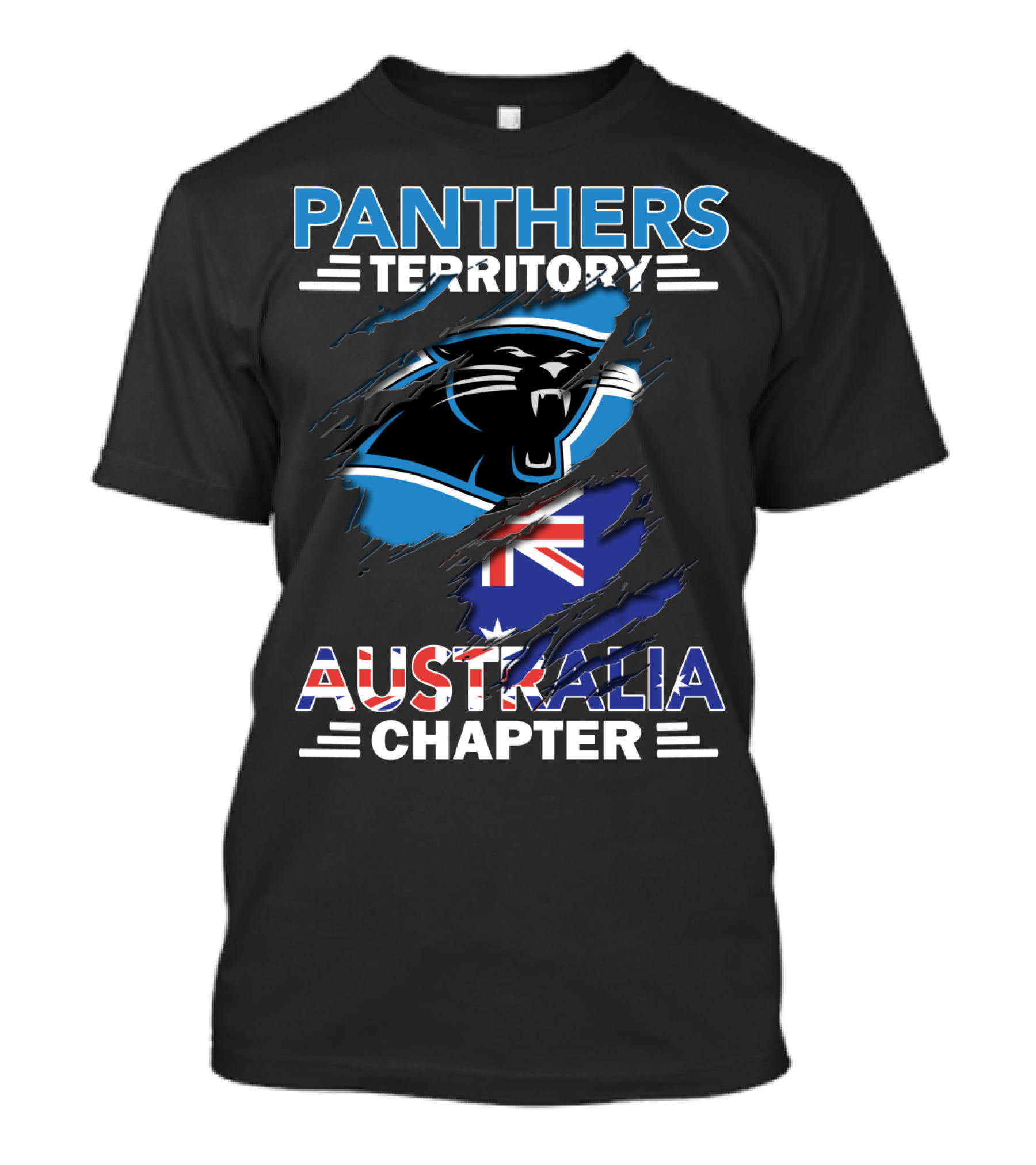 Panthers Territory Australia Chapter Flag T-Shirt