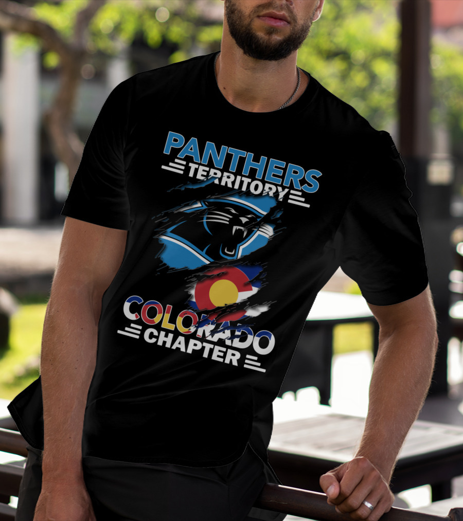 Panthers Territory Colorado Chapter NFL Fan Club T-Shirt