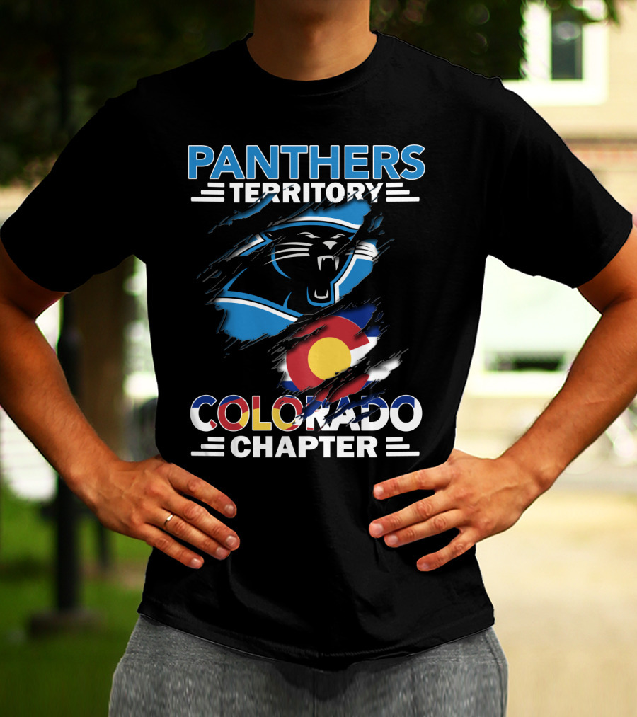 Panthers Territory Colorado Chapter NFL Fan Club T-Shirt