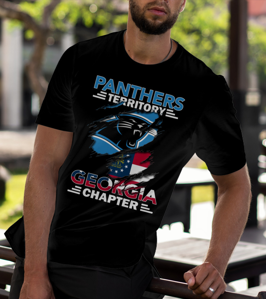 Panthers Territory Georgia Chapter Flag T-Shirt
