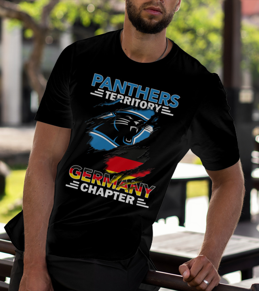 Panthers Territory Germany Chapter Flag T-Shirt