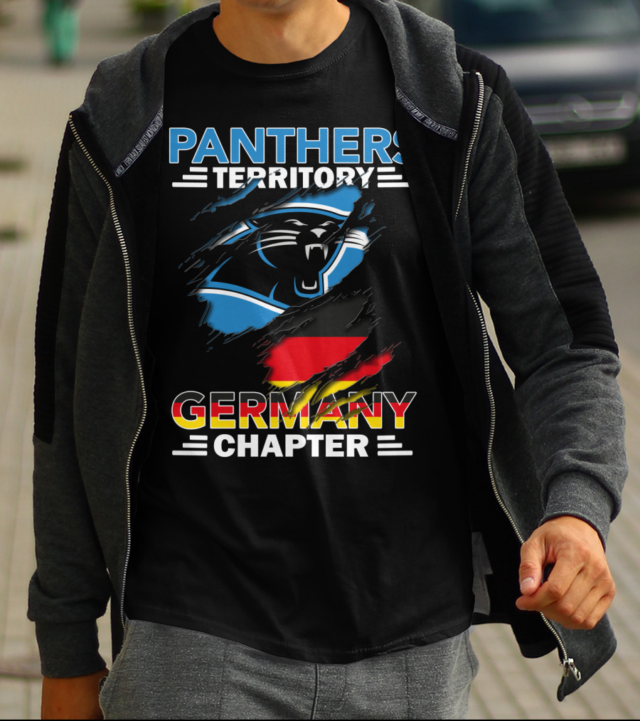Panthers Territory Germany Chapter Flag T-Shirt