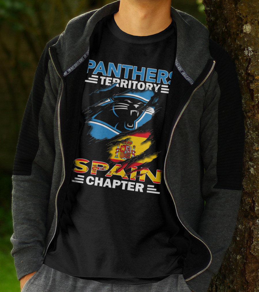 Panthers Territory Spain Chapter Flag T-Shirt