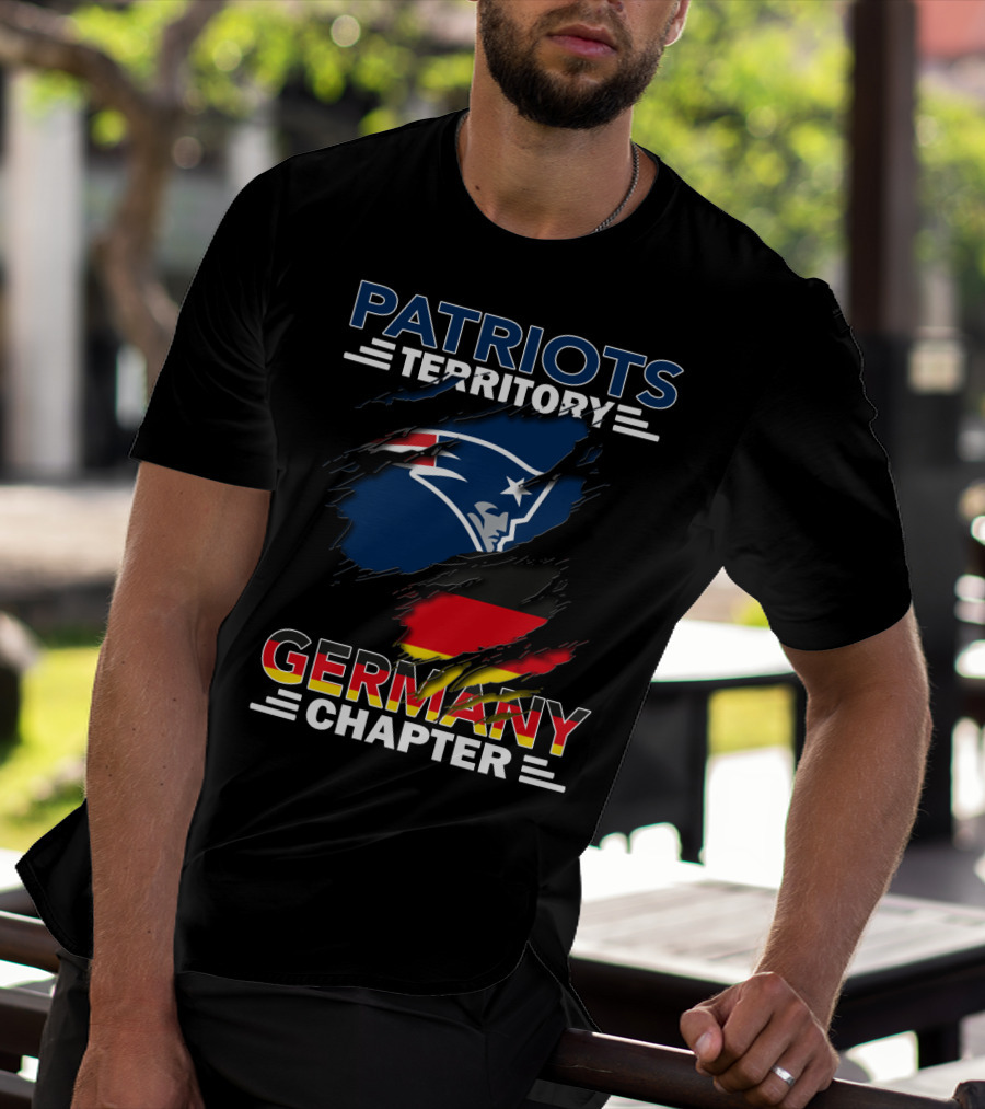 Patriots Territory Germany Chapter Flag T-Shirt