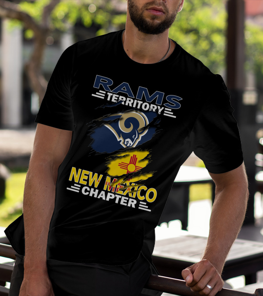 Rams Territory New Mexico Chapter Los Angeles Rams Fan Club T-Shirt