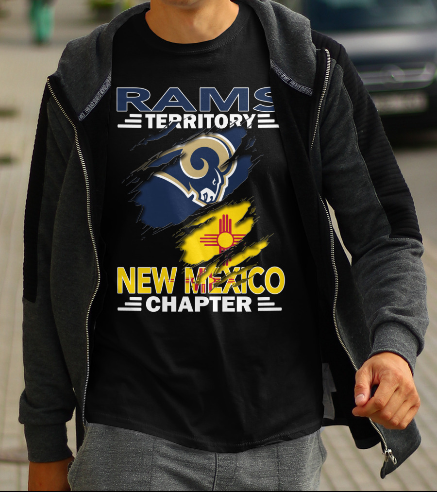 Rams Territory New Mexico Chapter Los Angeles Rams Fan Club T-Shirt