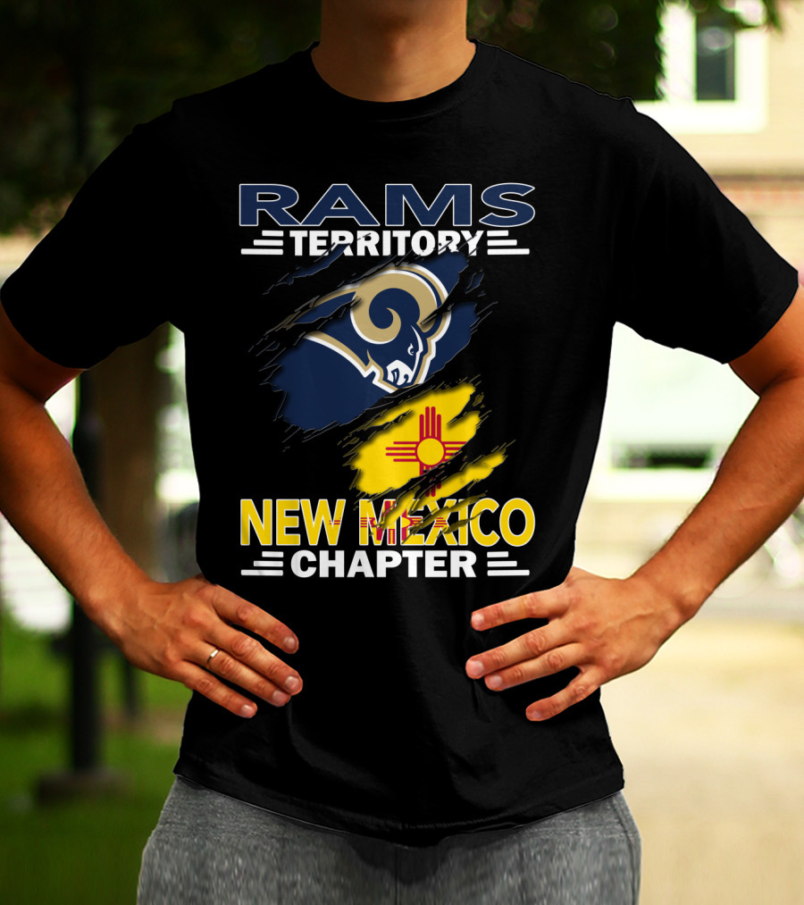Rams Territory New Mexico Chapter Los Angeles Rams Fan Club T-Shirt