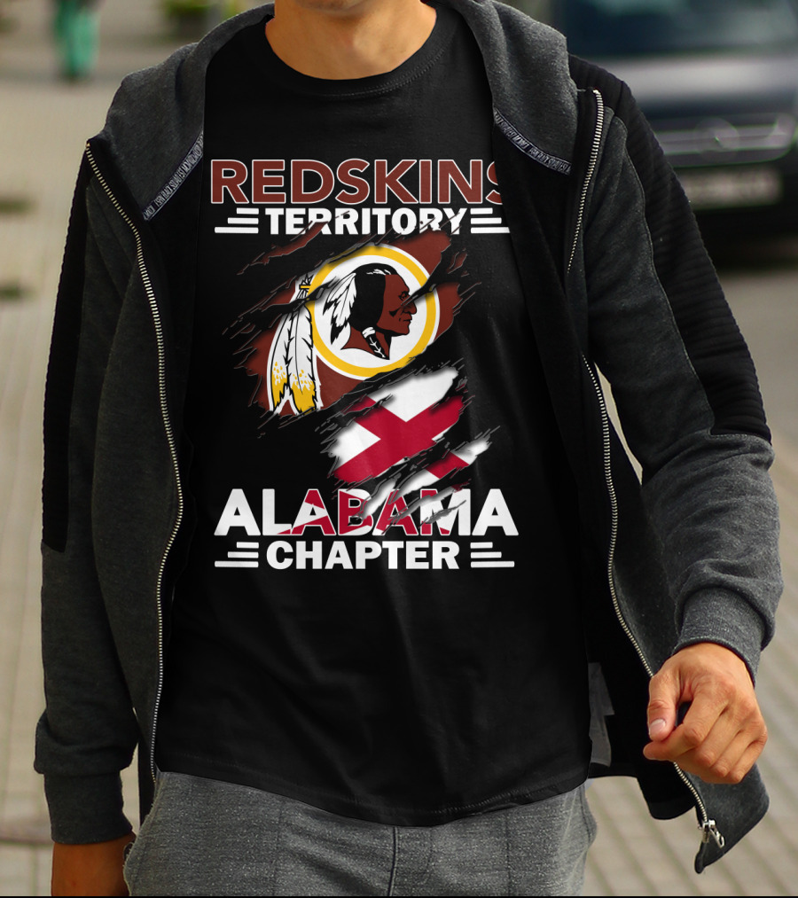 Redskins Territory Alabama Chapter Fan Club T-Shirt