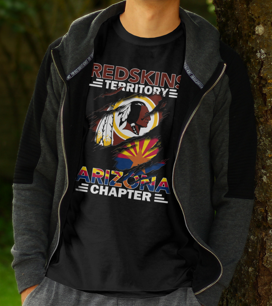 Redskins Territory Arizona Chapter Flag T-Shirt