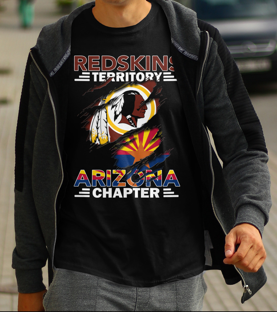 Redskins Territory Arizona Chapter Flag T-Shirt