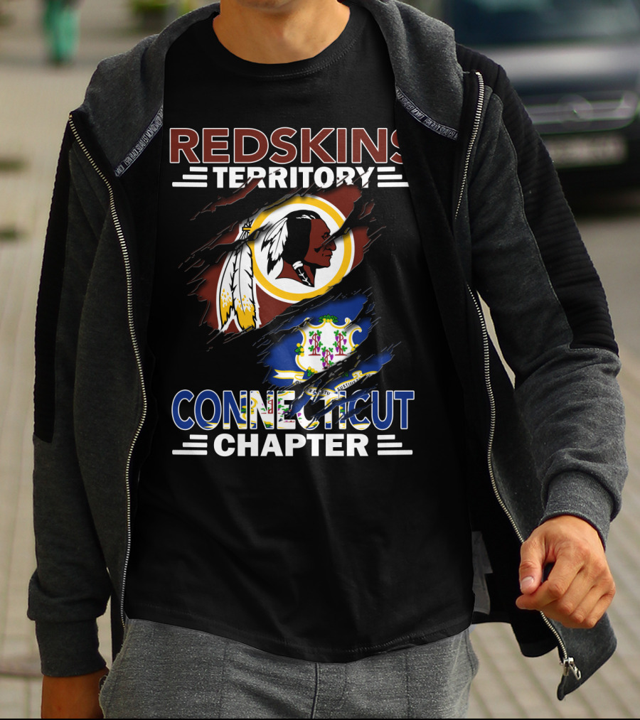 Redskins Territory Connecticut Chapter Nfl Inspired T-Shirt
