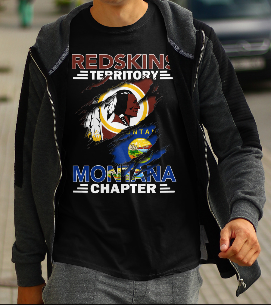 Redskins Territory Montana Chapter United Fans Legacy T-Shirt