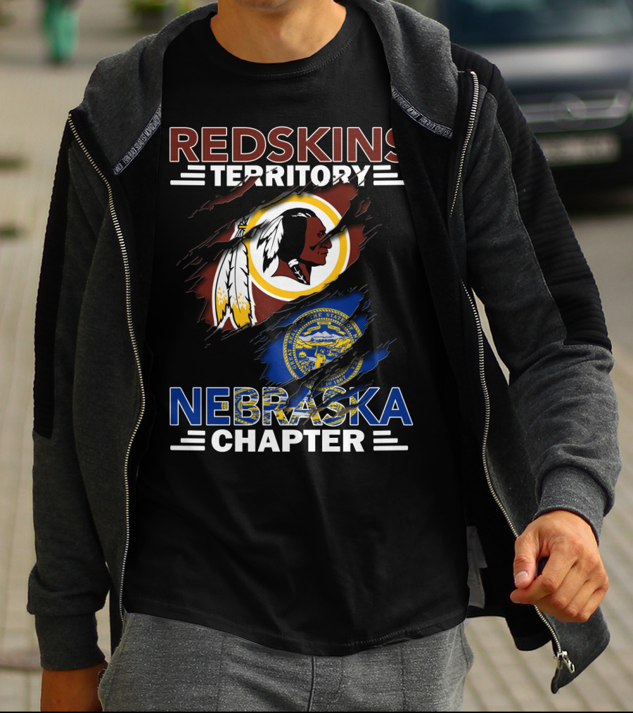 Redskins Territory Nebraska Chapter Official State Pride T-Shirt