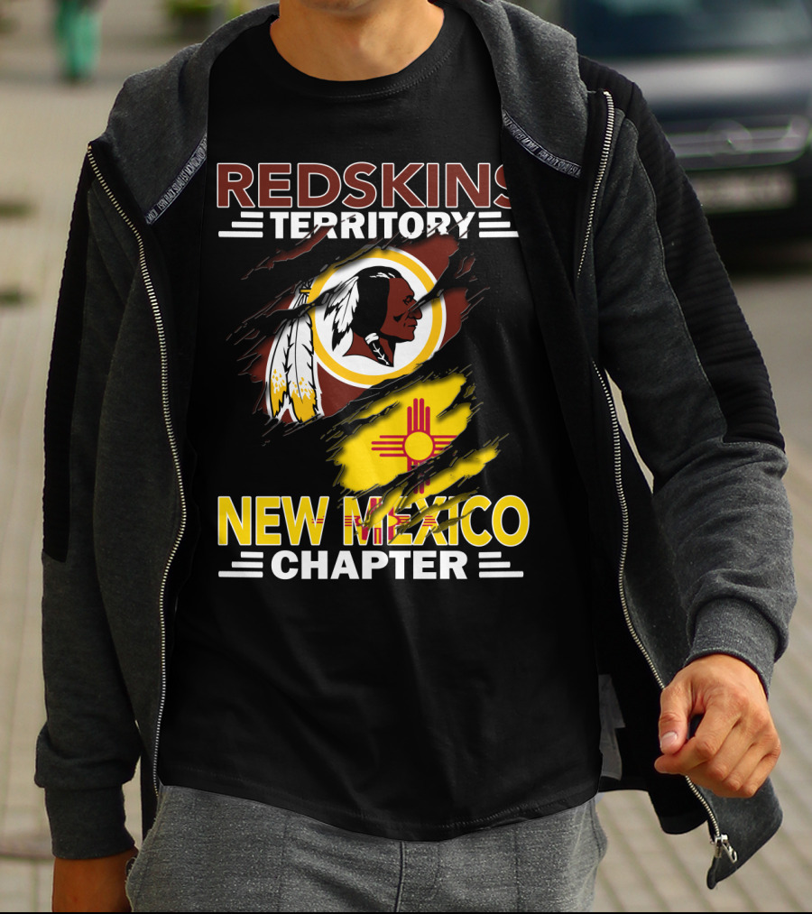 Redskins Territory New Mexico Chapter Flag T-Shirt