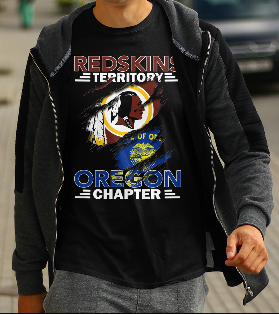 Redskins Territory Oregon Chapter Nfl Fan Gear T-Shirt