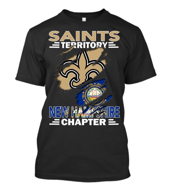 New Hampshire Chapter Saints Territory Fleur-de-lis T-Shirt