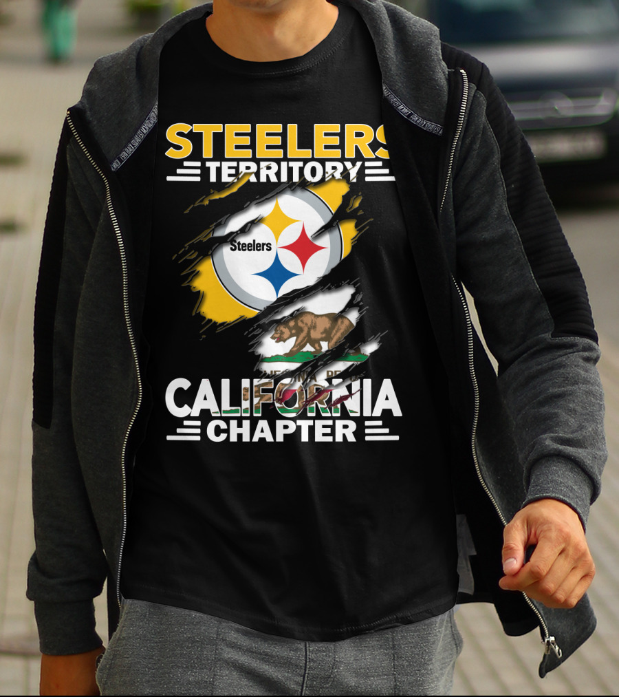 STEELERS TERRITORY Steelers California Chapter T-Shirt