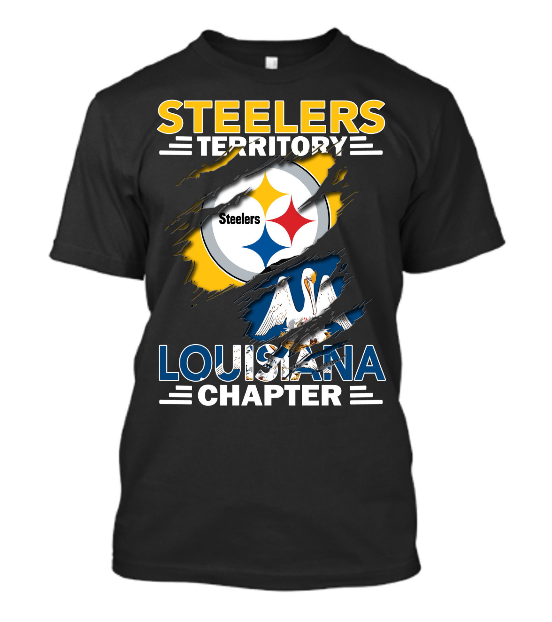 Steelers Territory Louisiana Chapter Fan Alliance T-Shirt
