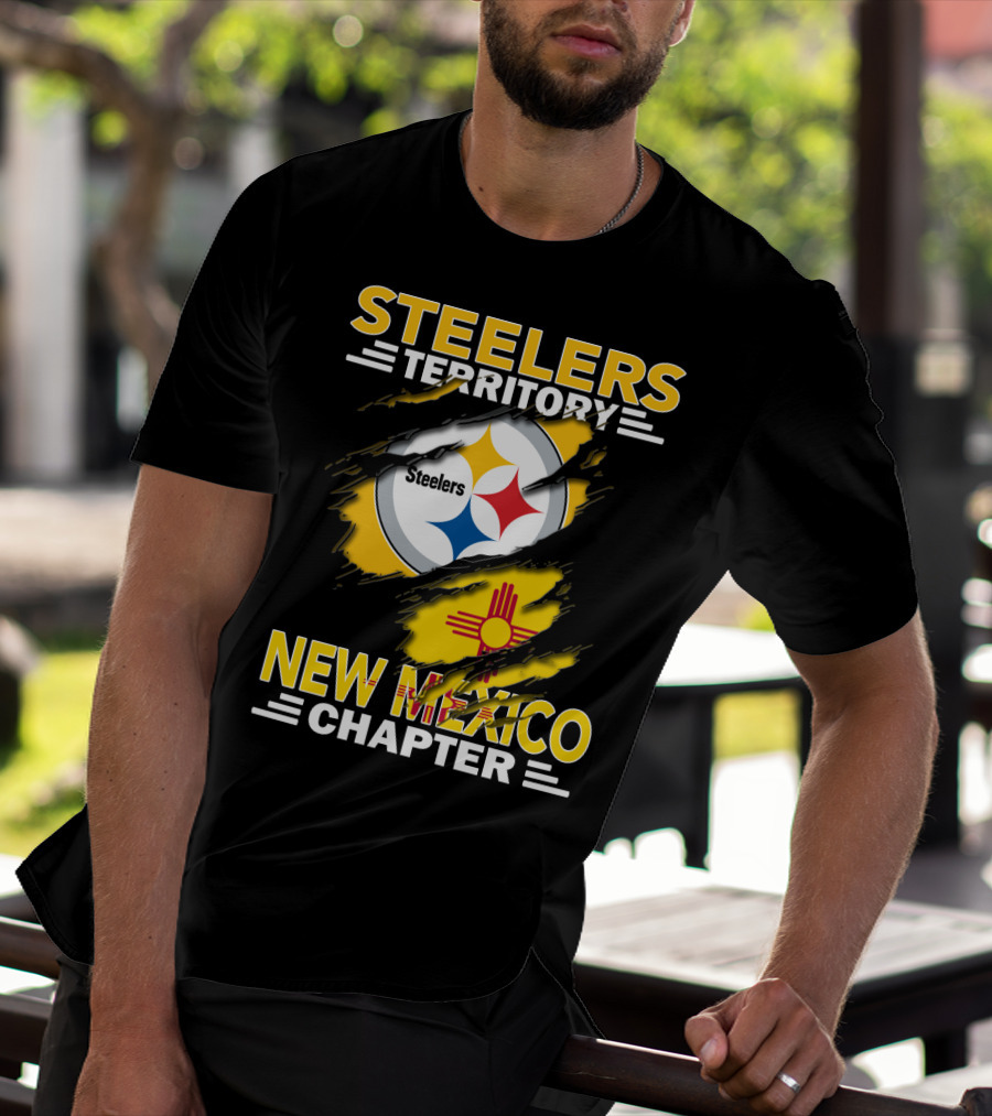 Steelers Territory New Mexico Chapter Steelers Symbol Zia Sun T-Shirt